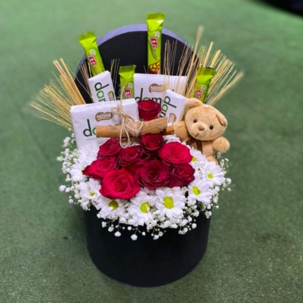 Kutu Gül & Papatya Sıcak Aşk!