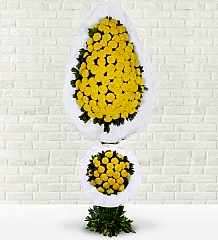 Çift Katlı Düğün Çelenk