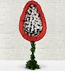 Kırmızı Beyaz Çelenk